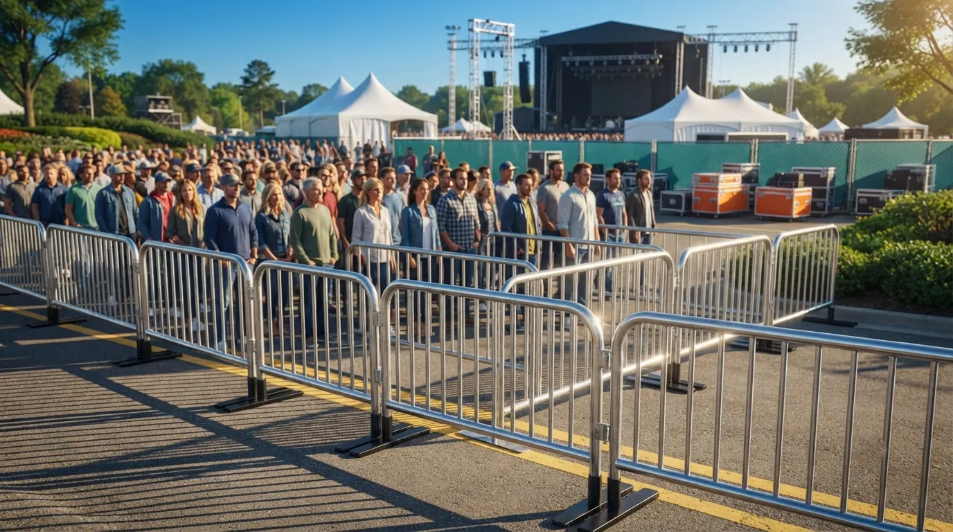 Crowd Control Barrier Rental in Weston, FL