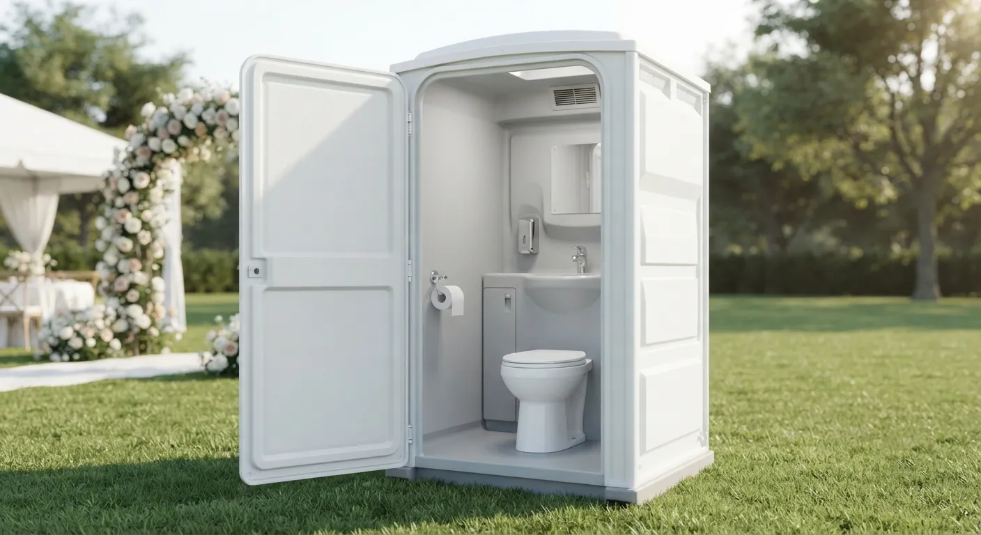 Deluxe Flushable Porta Potty in Weston, FL