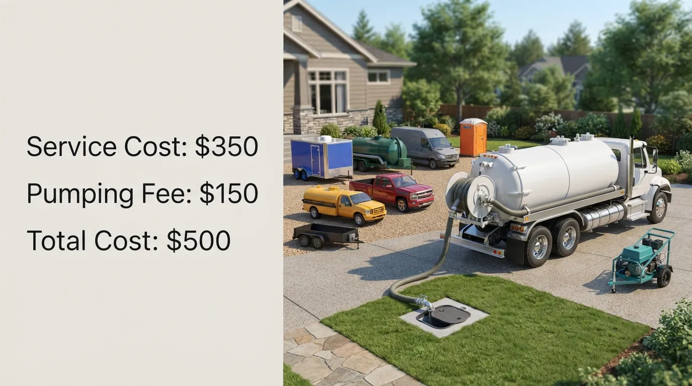 Septic Tank Pumping Cost in Weston, FL