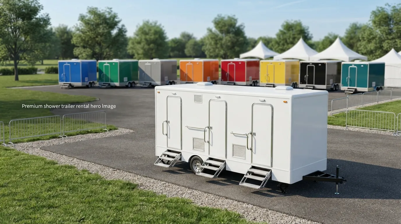 Shower Trailer Rental in Weston, FL